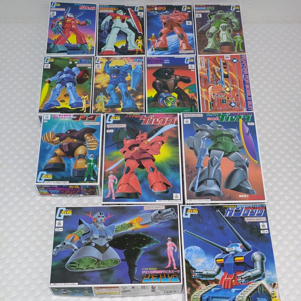 未組立 旧キット ガンプラ ガンプラ旧キット 13個 機動戦士ガンダム 1
