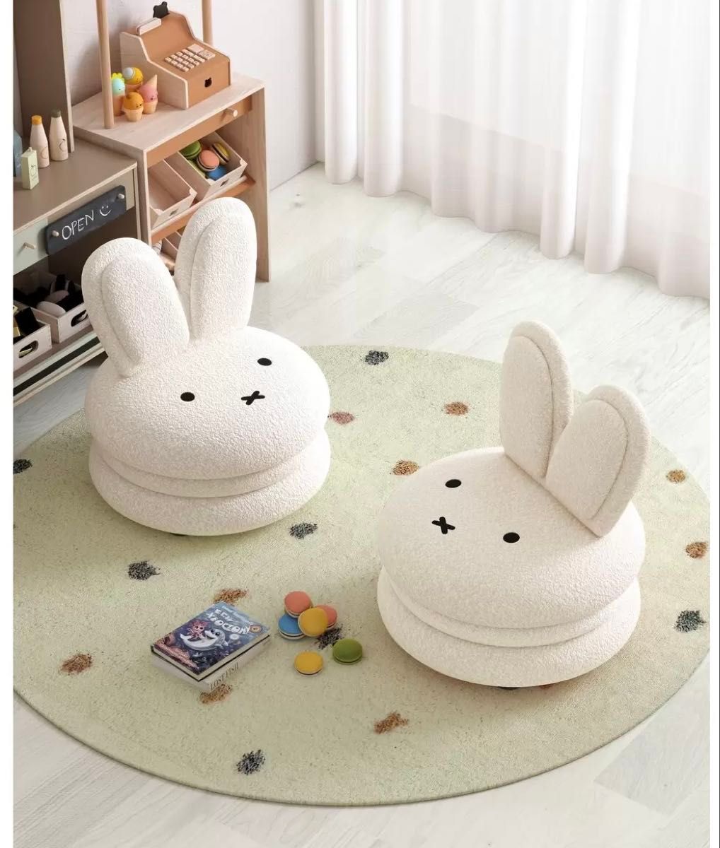 Miffy & Aesthetik Kids ミッフィーマカロンチェア 新品｜Yahoo!フリマ