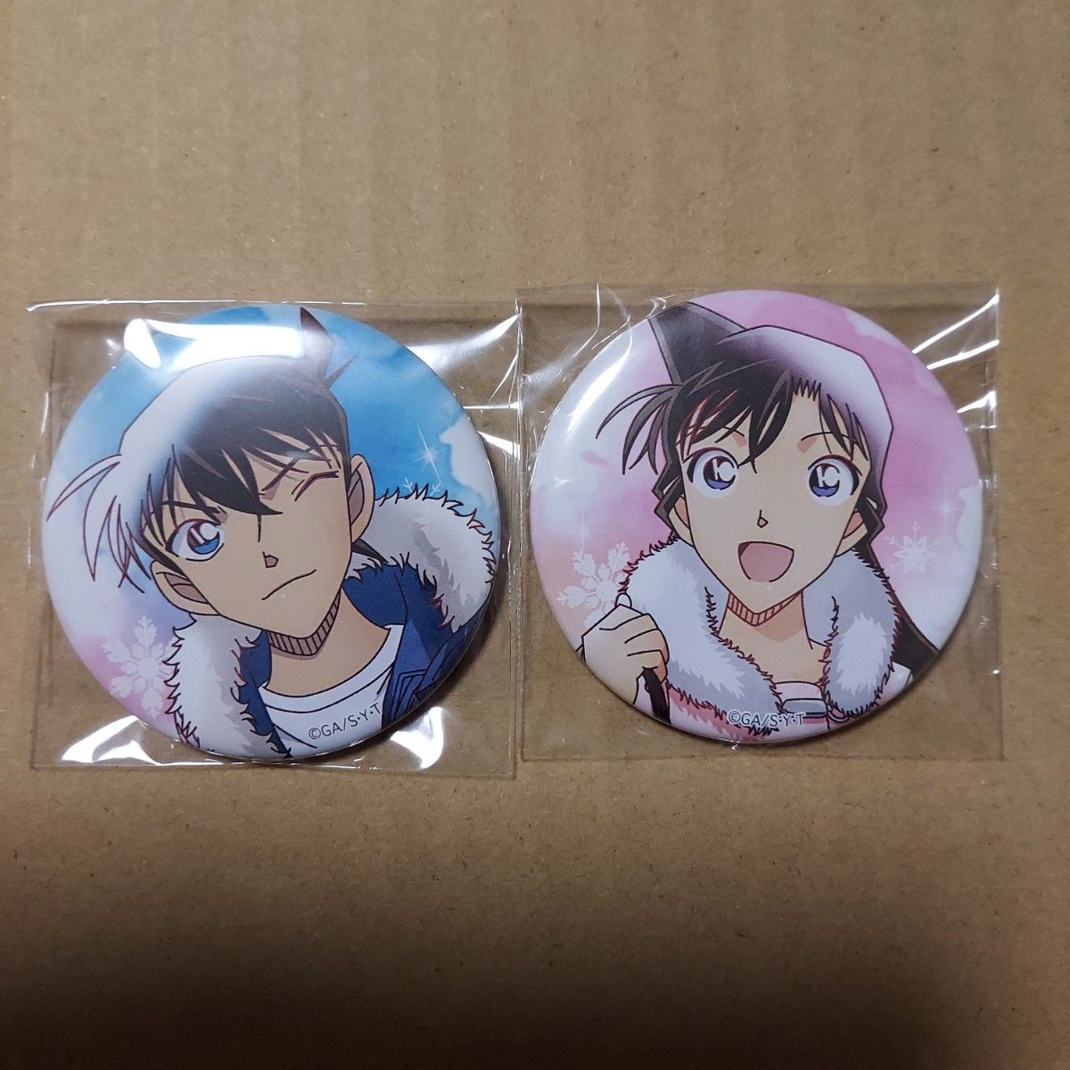 名探偵コナン 毛利蘭 工藤新一 缶バッジ｜Yahoo!フリマ（旧PayPayフリマ）