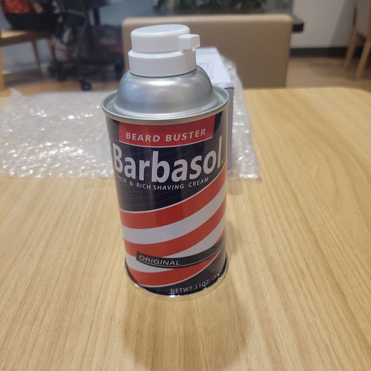 新品未使用ジュラシックパーク DNA 恐竜 シェービング バーバソル 缶