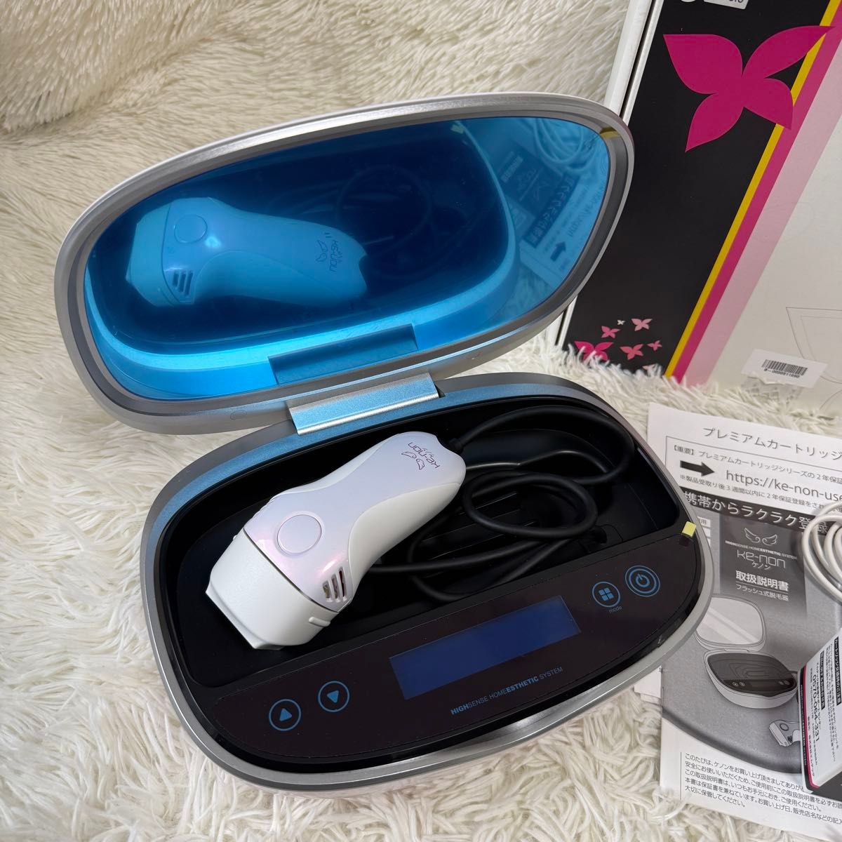 Ke-non ver8 0 ケノン 家庭用脱毛器 フラッシュ式脱毛器 エムテック