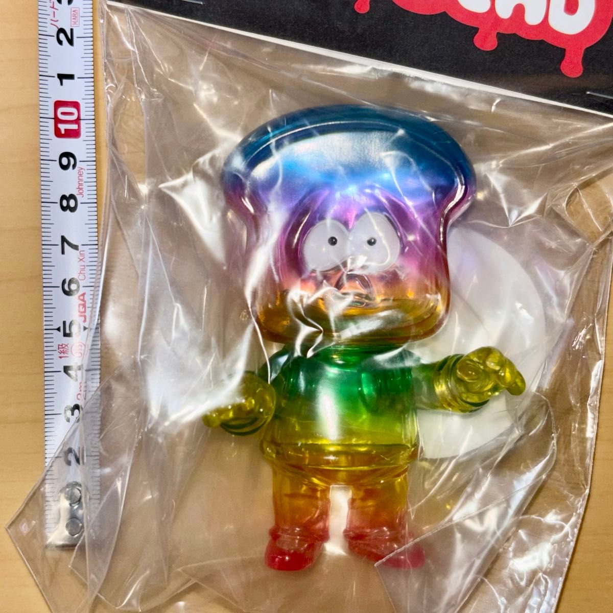 4体セット HUMAN ROBOT PANDEAD パンデッド レインボー クリア パン