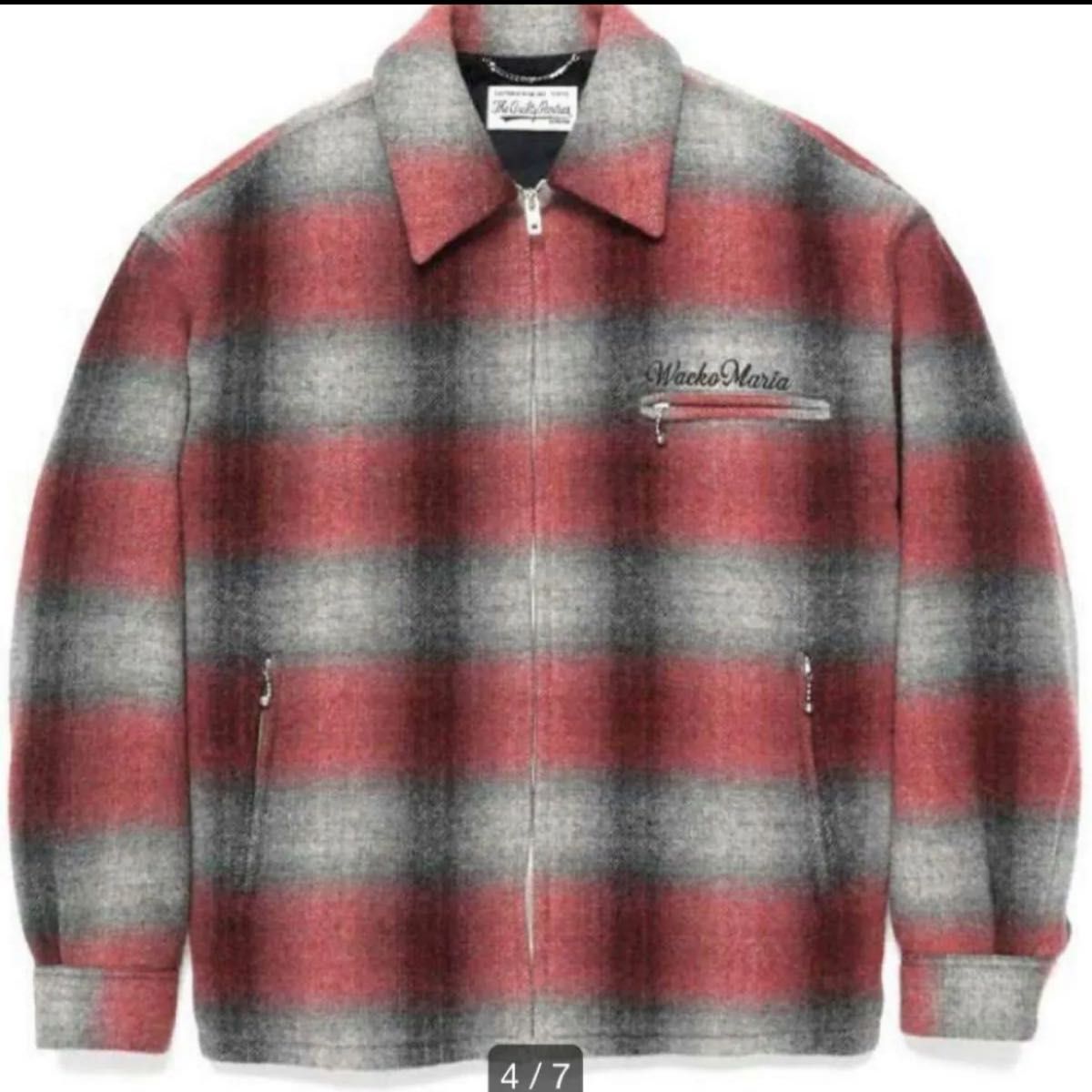 M WACKOMARIA WOOL CHECK 50´S JACKET キムタク｜Yahoo!フリマ（旧