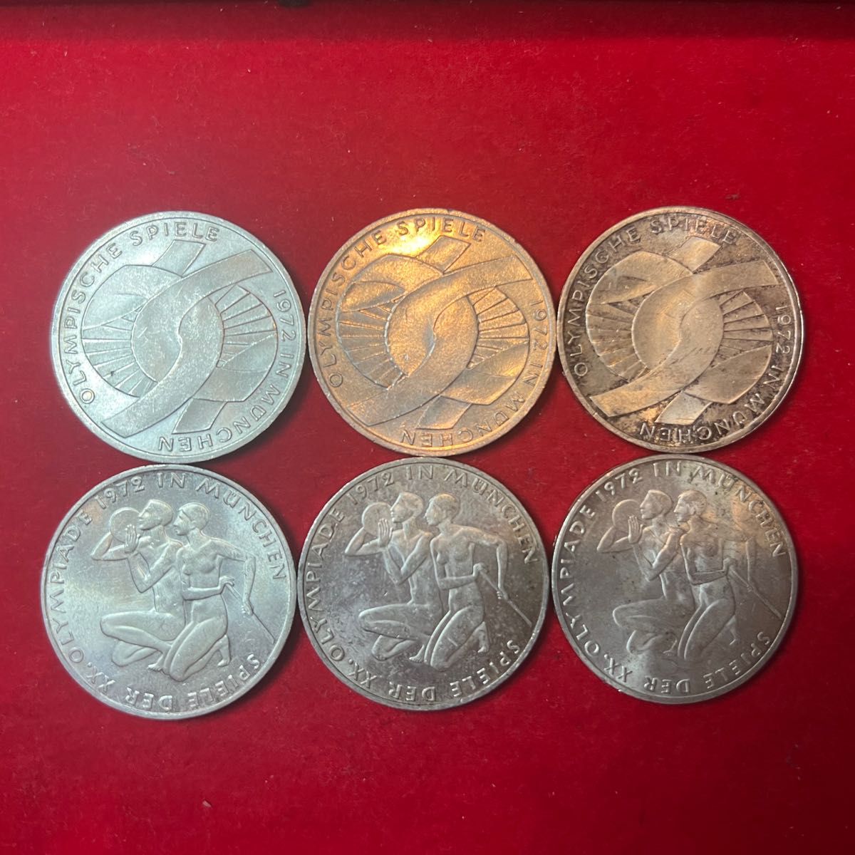 ドイツ ミュンヘンオリンピック 10マルク 銀貨 1972年 外国 記念硬貨