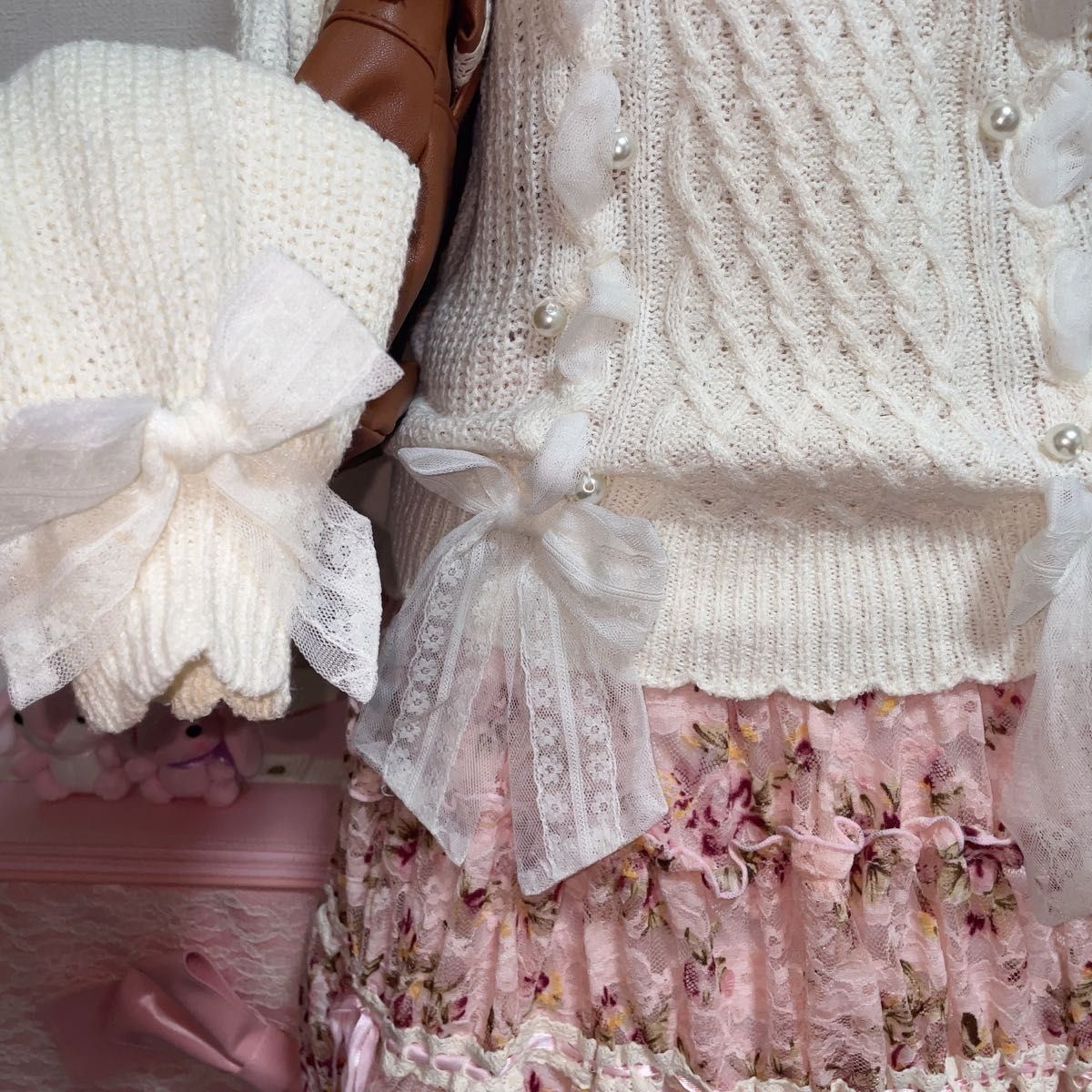 激レア 当時物】LIZ LISA リズリサ オフショルダーニット 編み上げ