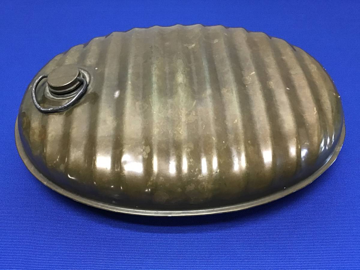 Yahoo!オークション - 【昭和レトロ】真鍮製湯たんぽ/時代物/現状品/ビ