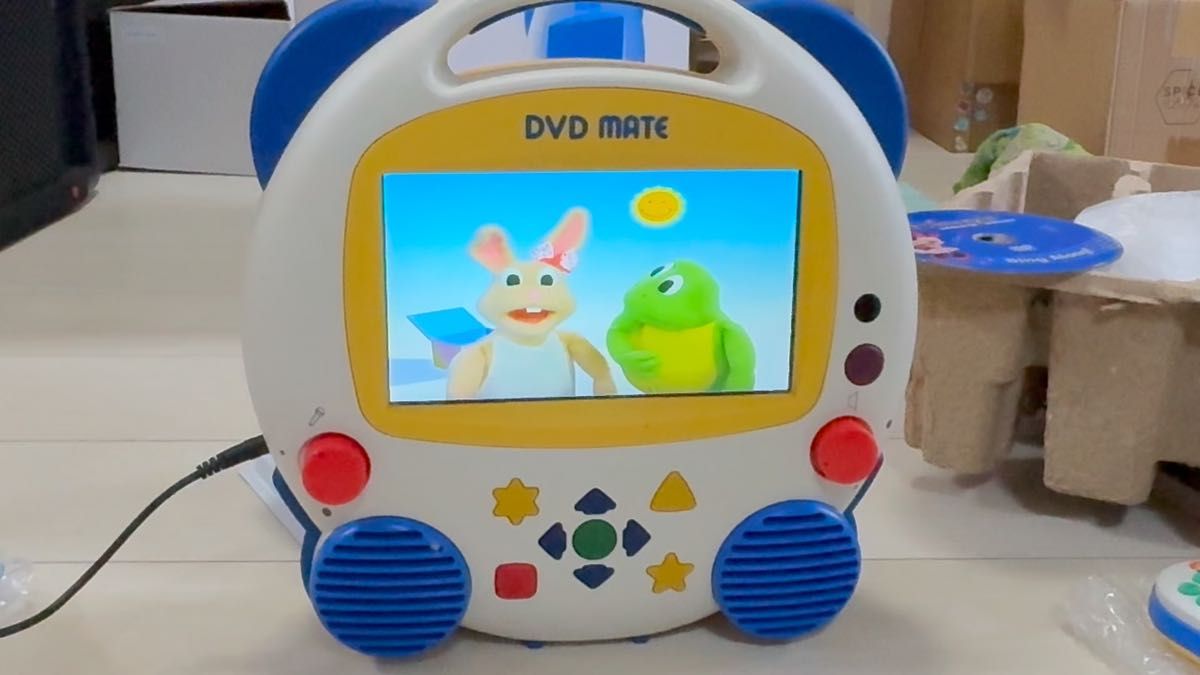 DWE ディズニー英語システム DVD Mate 本体＆付属品セット 動作確認