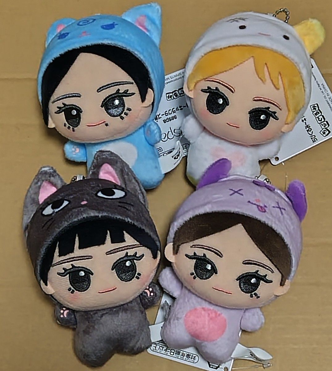 aespa ちびぐるみ キャラクターズ着ぐるみver 全4種セット ぬいぐるみ