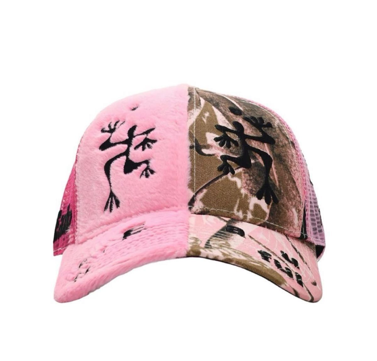b eautiful Biyu Trucker Hat pink camo キャップ ピンク メッシュ