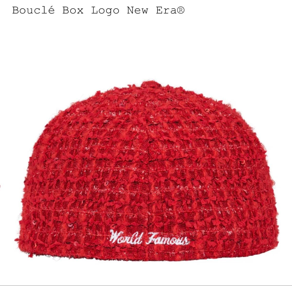 Supreme Boucle Box Logo New Era Red｜Yahoo!フリマ（旧PayPayフリマ）