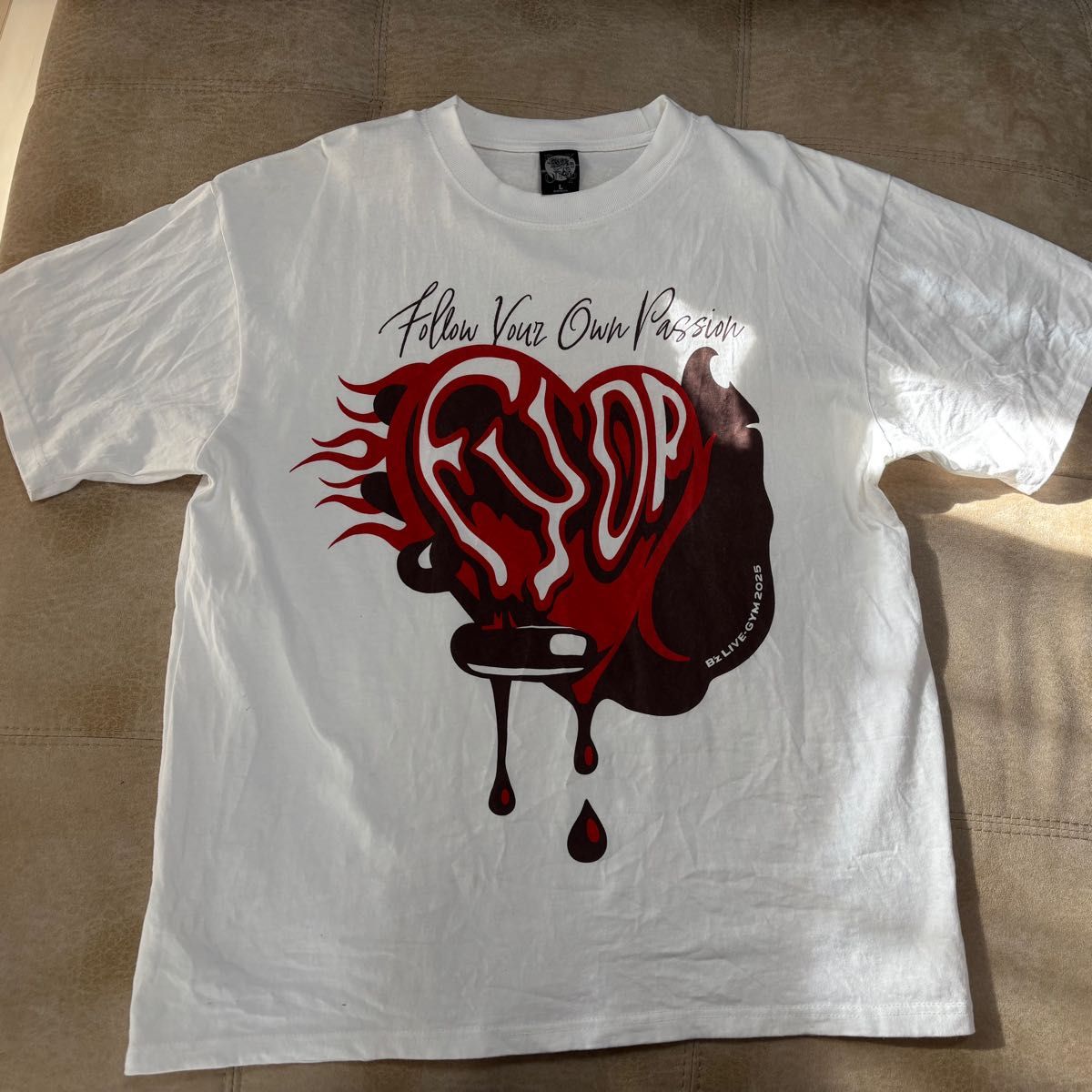 B'z FYOP Tシャツ 白 Lサイズ｜Yahoo!フリマ（旧PayPayフリマ）