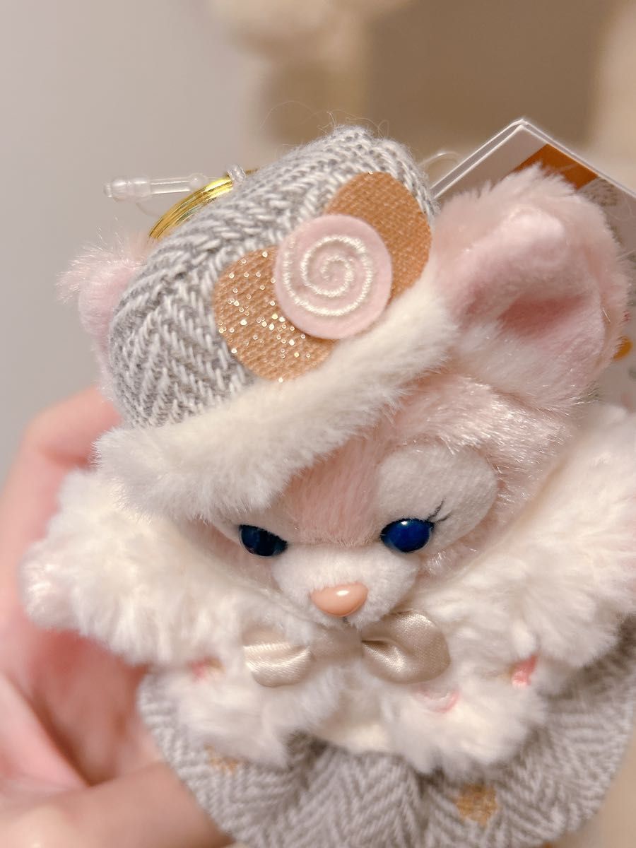 リーナベルぬいぐるみバッジ 上海ディズニー限定 ウィンター