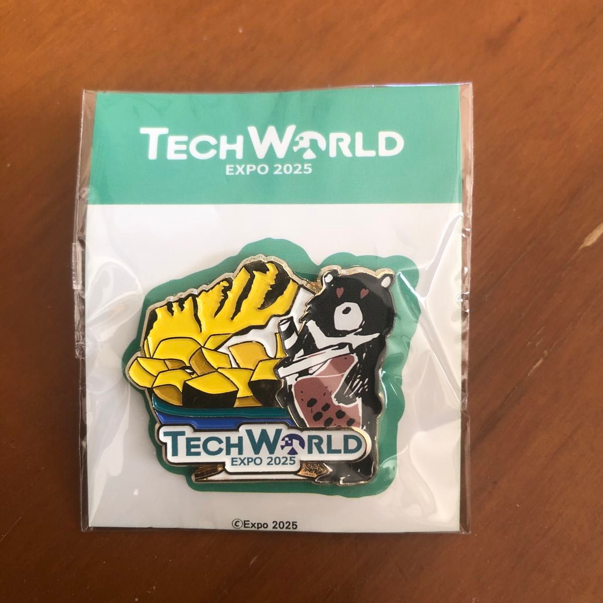 万博 テックワールド Tech World Expo 2025 ピンバッジ｜Yahoo!フリマ