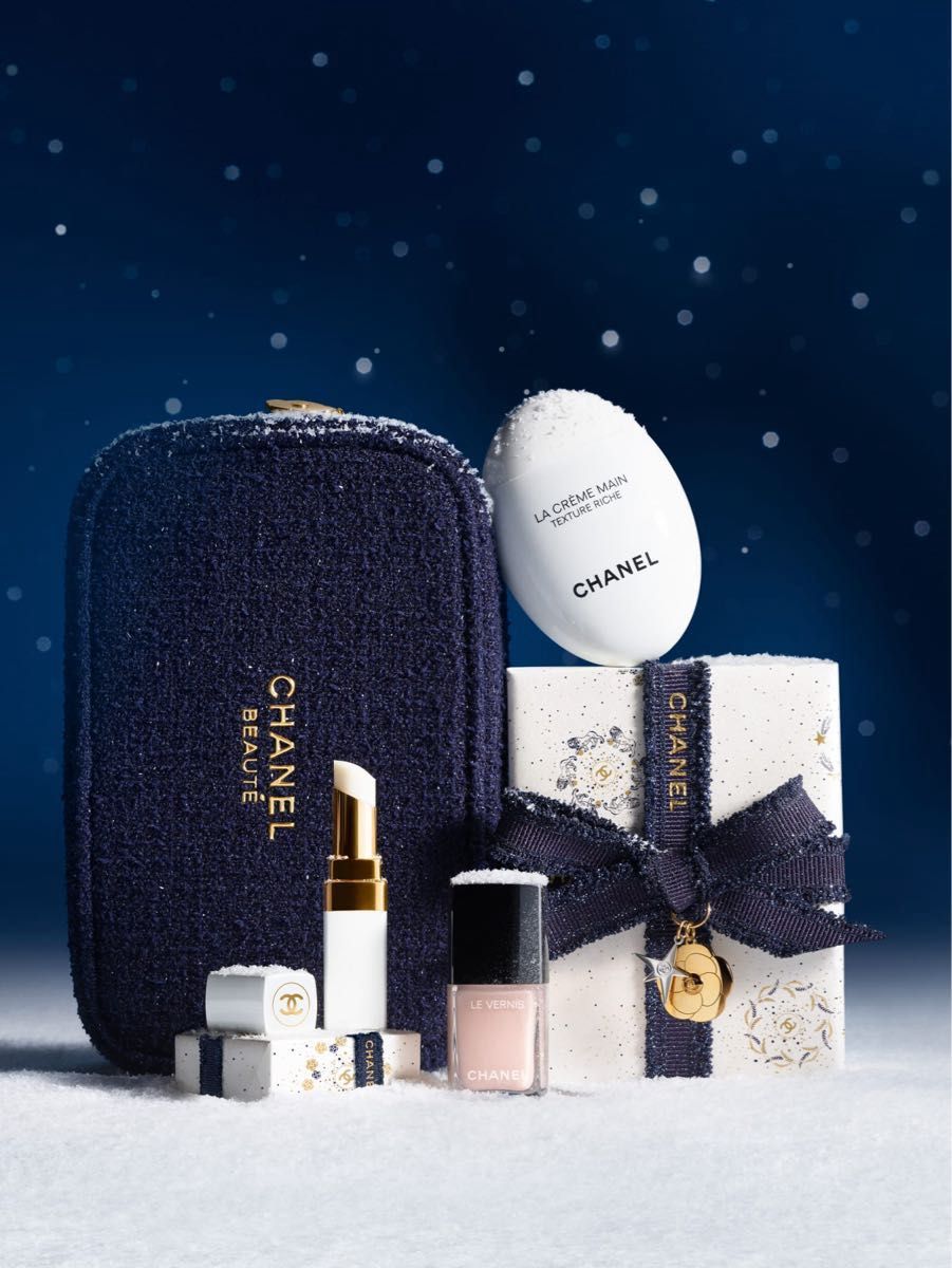 新品 CHANEL 2025 クリスマス最新コフレ リップアンドネイルケアセット