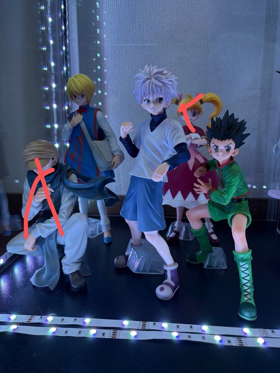 ハンターハンター 一番くじ フィギュア ゴン キルア クラピカ 3体