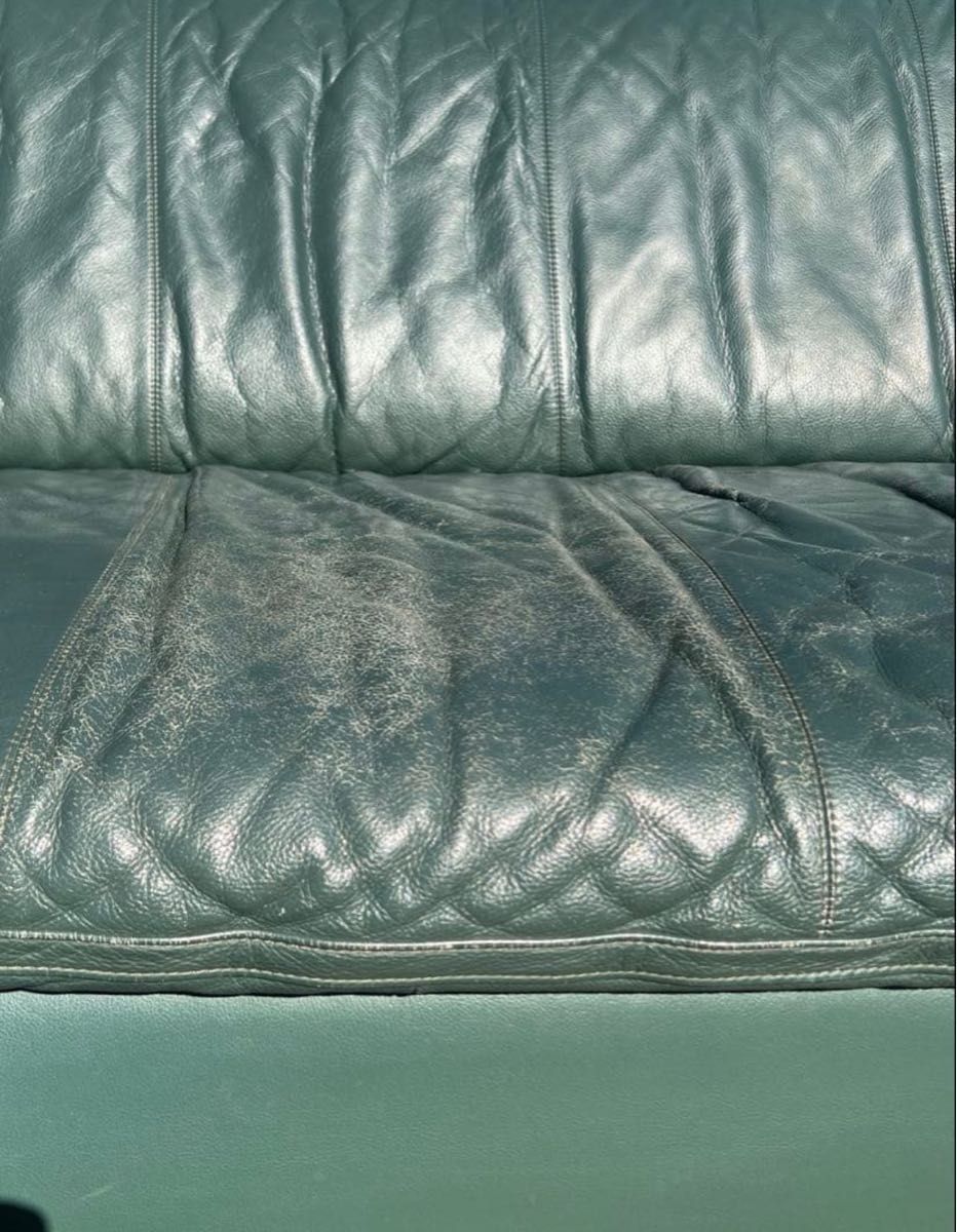 karimoku カリモク オールドカリモク ソファ 希少 深緑 99年製