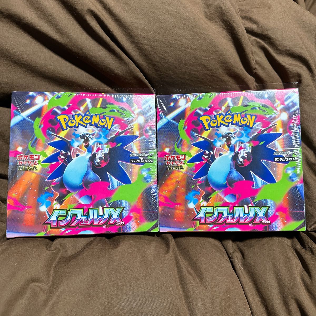 インフェルノX BOX シュリンク付き 2ボックスセット メガリザードン