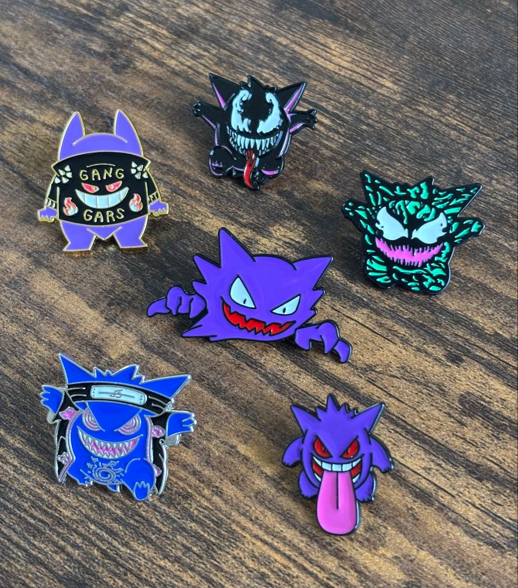 ポケモン ゲンガー ピンズ ピンバッチ 6点セット｜Yahoo!フリマ（旧