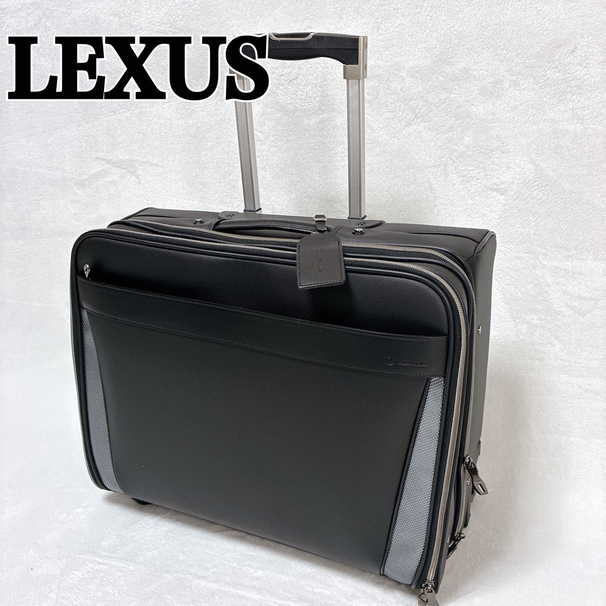 希少 LEXUS レクサス キャリーバッグ スーツケース ビジネス 黒 2輪