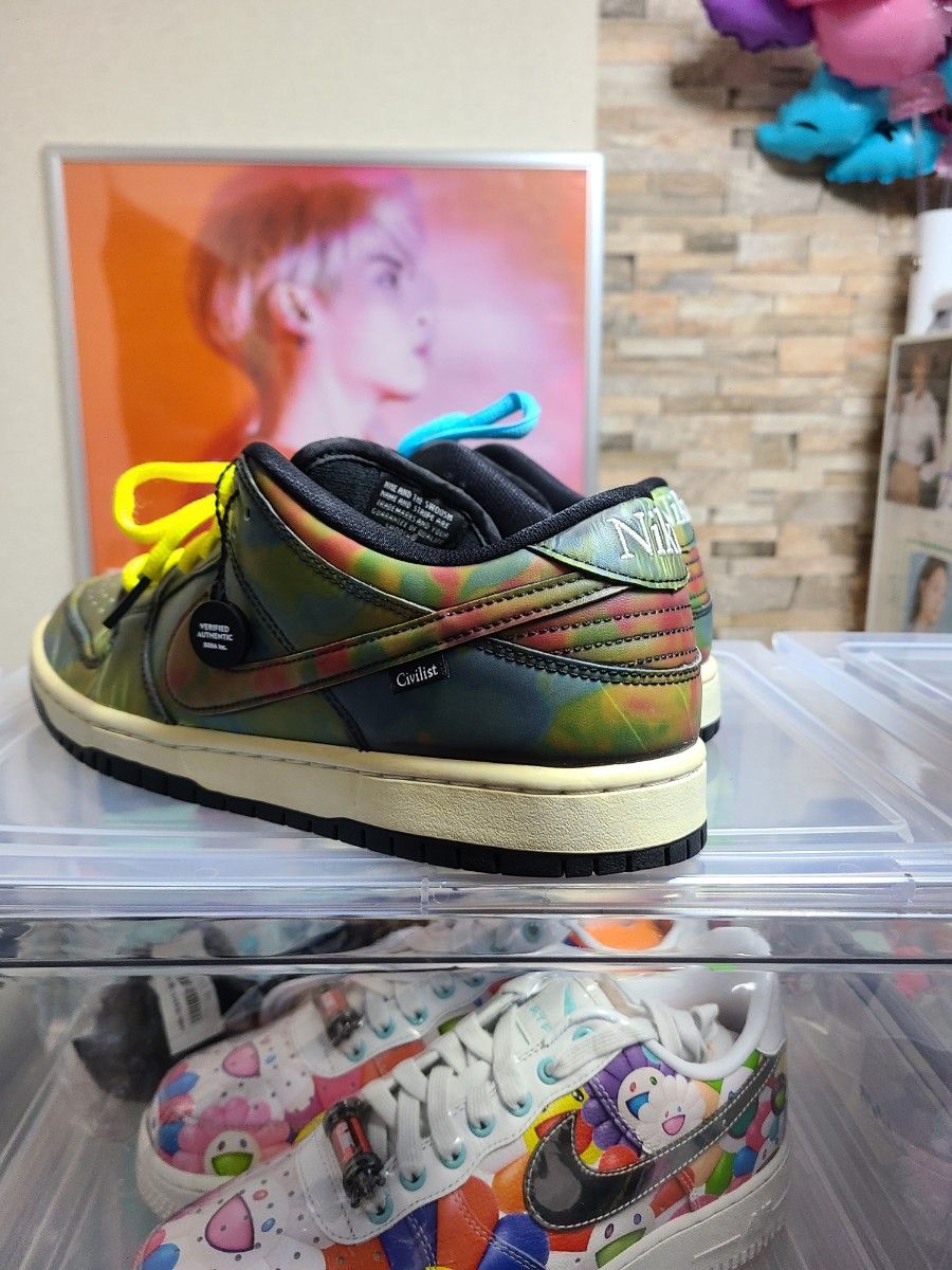 26cm レア Civilist × Nike SB Dunk Low Thermography ダンクロー