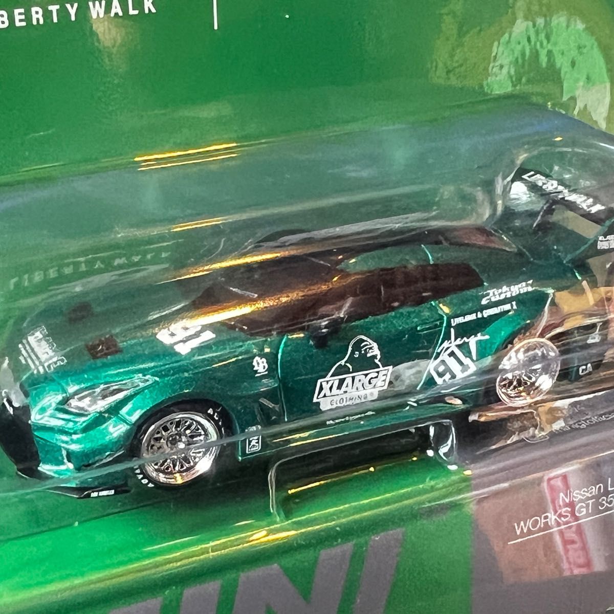 リバティウォーク XLARGE MINI GT 1/64 Nissan LB-Silhouette WORKS