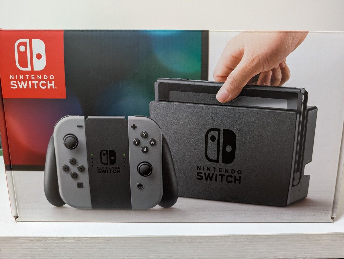 ニンテンドースイッチ 任天堂 グレー HAC-S-KAAAA｜Yahoo!フリマ（旧