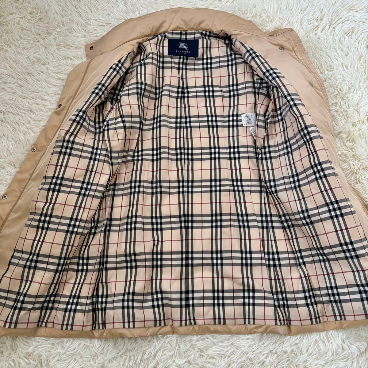 BURBERRY LONDON バーバリーロンドン ノバチェック ダウンジャケット