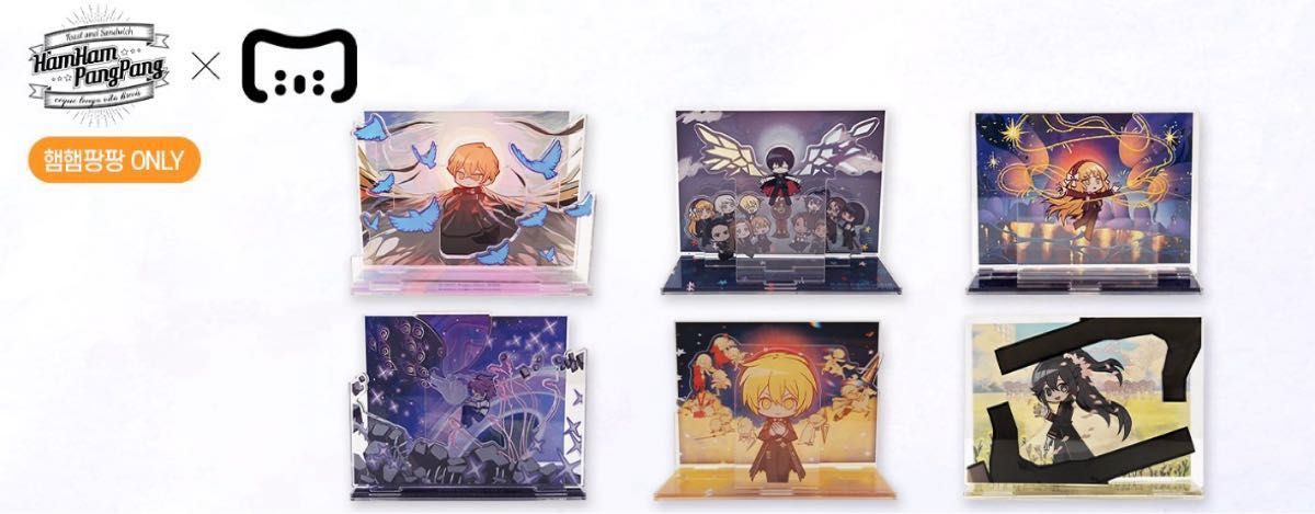 ハムハムパンパン Limbus Cornpany アクリルスタンド Mili カーバ