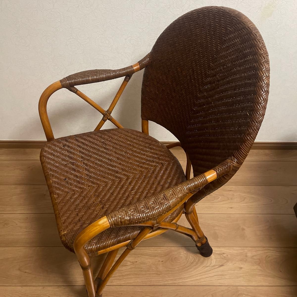 値下げKazama カザマ 風間 ラタンチェア 籐椅子 籐家具 イス 横浜