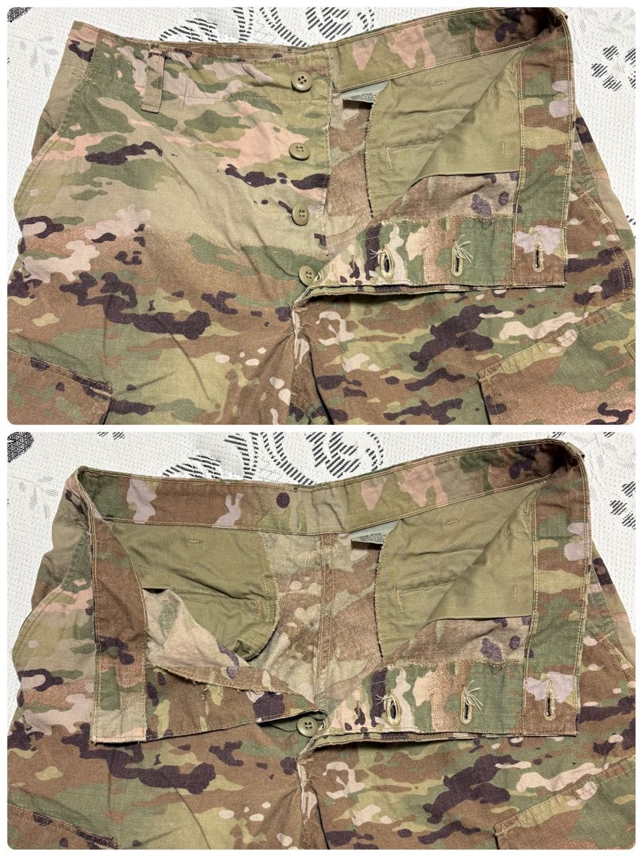 米軍放出品 空軍 USAF 迷彩服 マルチカム上下セット Lサイズ相当