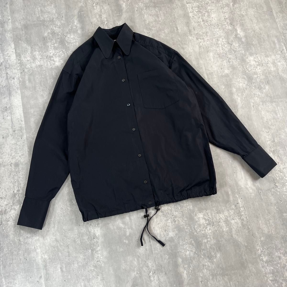 DRIES VAN NOTEN / ドリスヴァンノッテン ドローコード長袖シャツ