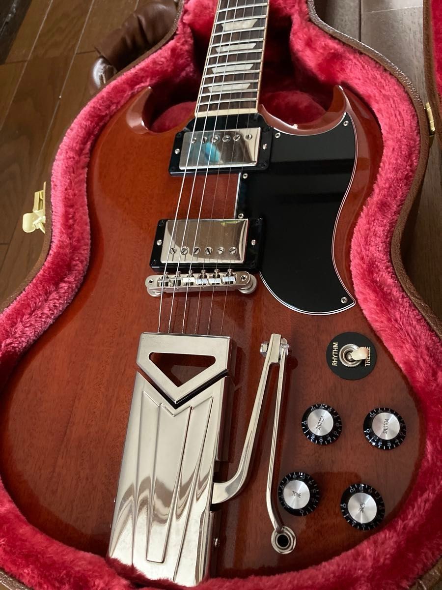 わ*る様 Gibson SG 61 チェリーレッド ハードケース付き わ*る様