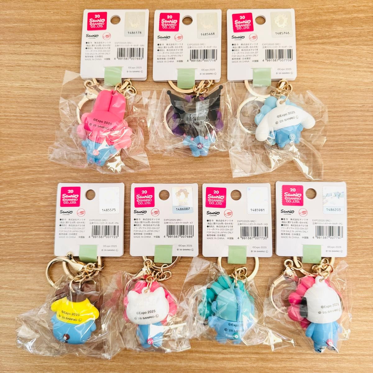 サンリオ ミャクミャクなりきり立体マスコット ノーマル パステル