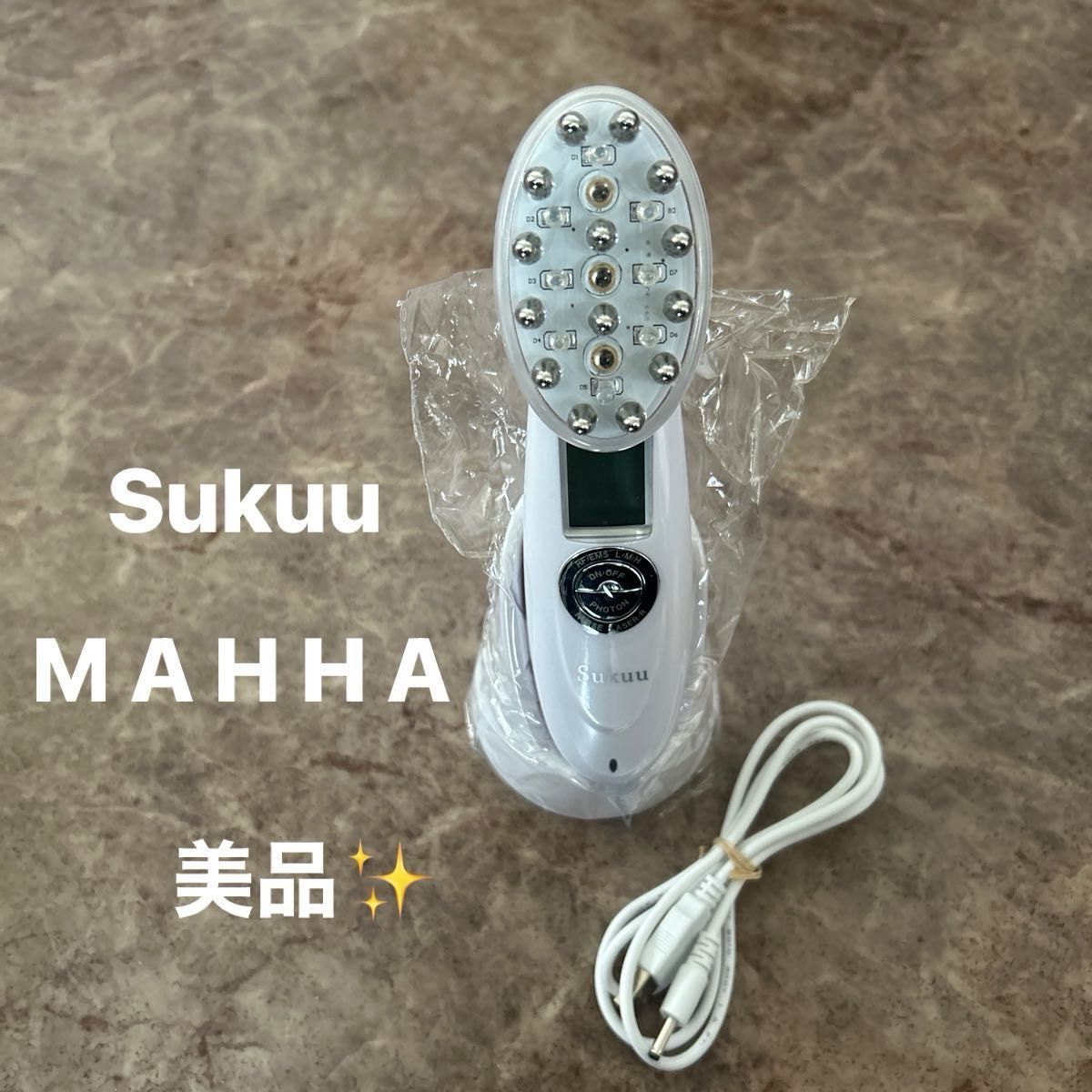 美品】Sukuu MAHHA リフトアップ美顔器 自宅エステ｜Yahoo!フリマ（旧