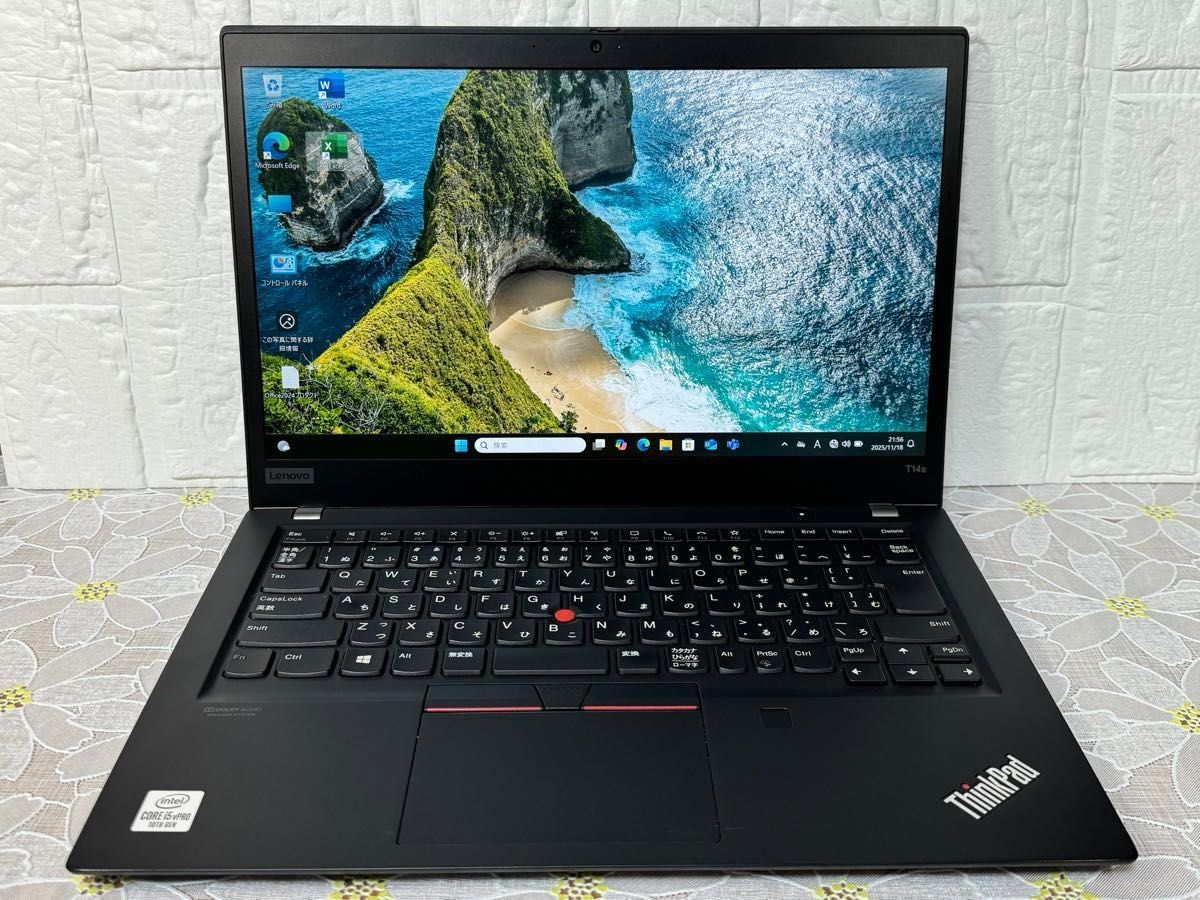 Thinkpad T14s 16GBレノボ 第10世代14型 ノートパソコン Lenovo Win11