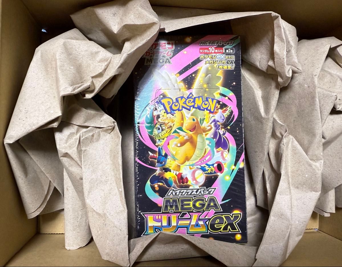 新品 未開封 シュリンク付 ポケモンカードゲームMEGA ハイクラスパック