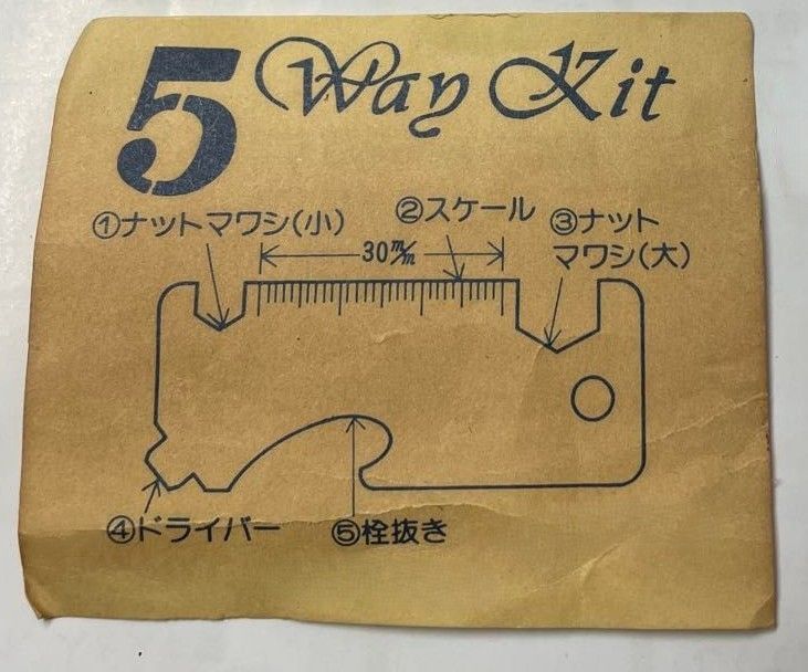 非売品・レア】TBS 謝品 貝印メンズグルーミングキット KAI5徳ツール