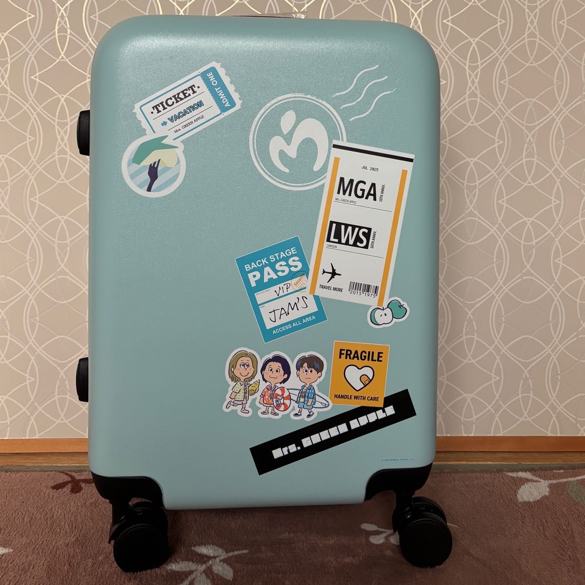 Mrs GREEN APPLE キャリーケース ローソンキャンペーン当選品｜Yahoo