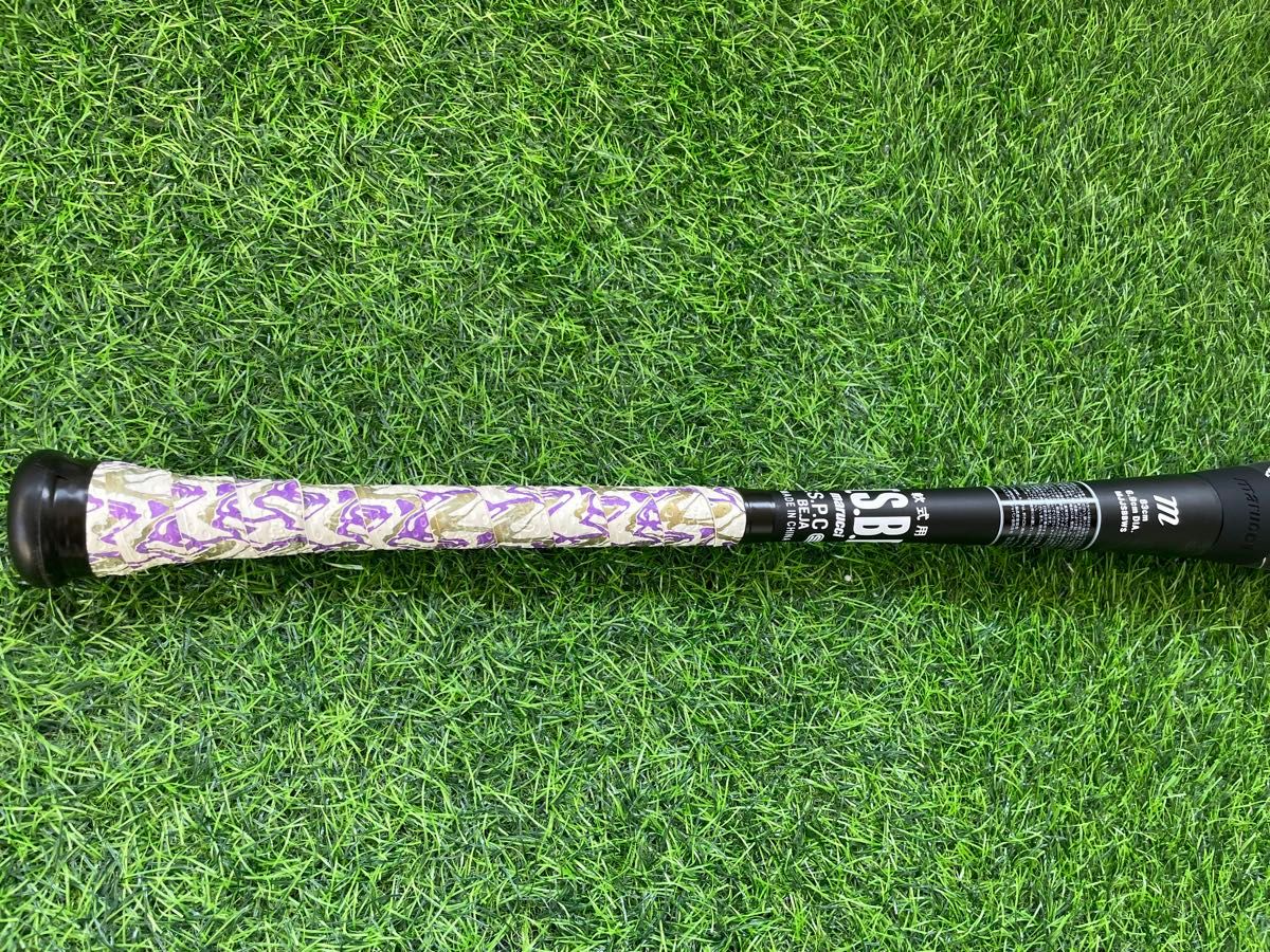 美品】マルーチ ワニクラッシャー 赤ワニ 一般軟式用バット ミドル