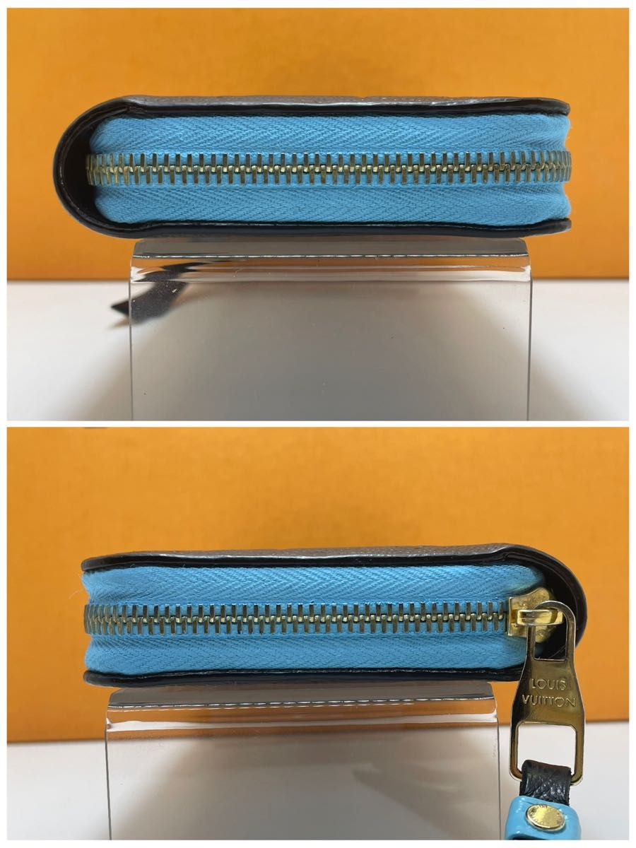 新型・現行 極美品 LOUISVUITTON アンプラント ジッピーウォレット
