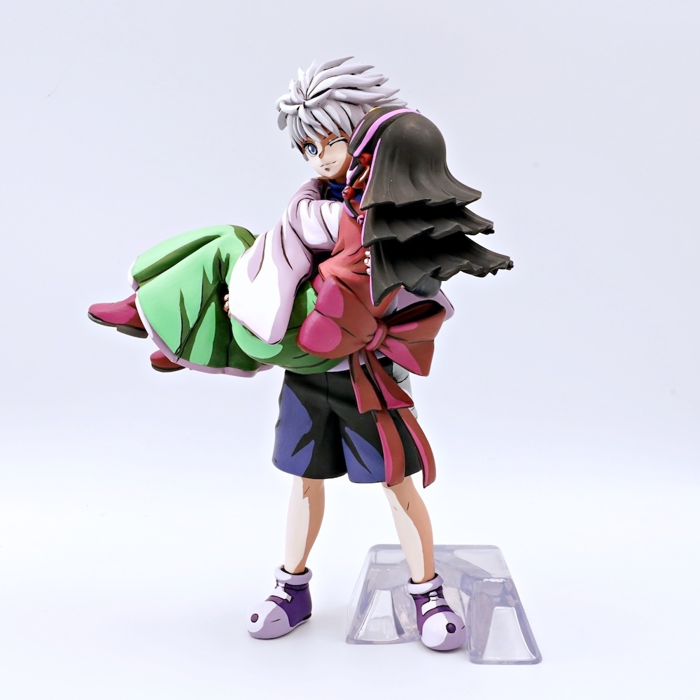 HUNTER×HUNTER キルア＆アルカ フィギュア フルリペイント 二次元塗装