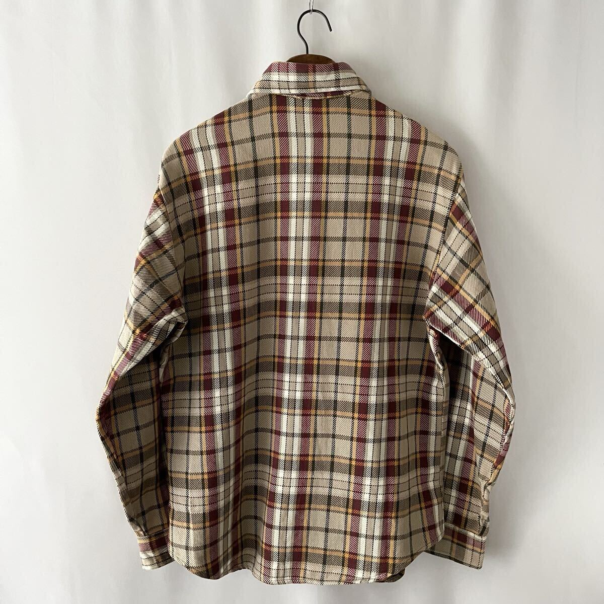 70s BIG MAC 単色タグ チェック ネルシャツ M ビンテージ 70年代