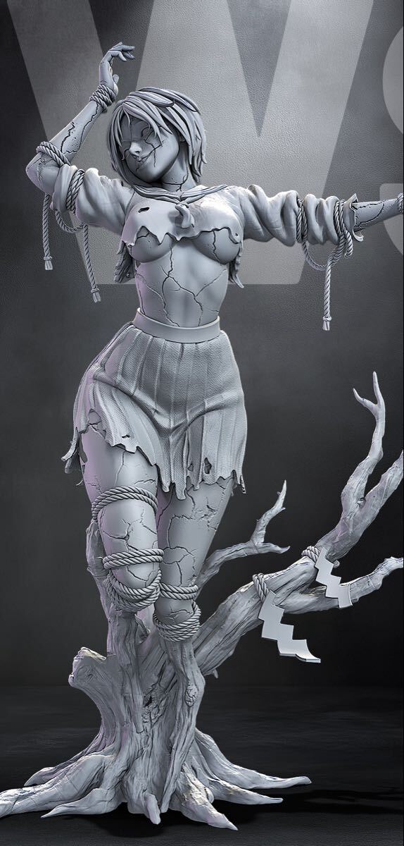 ガレージキット ガレキ あやかし あやかかし 1/6 妖怪 未塗装未組立