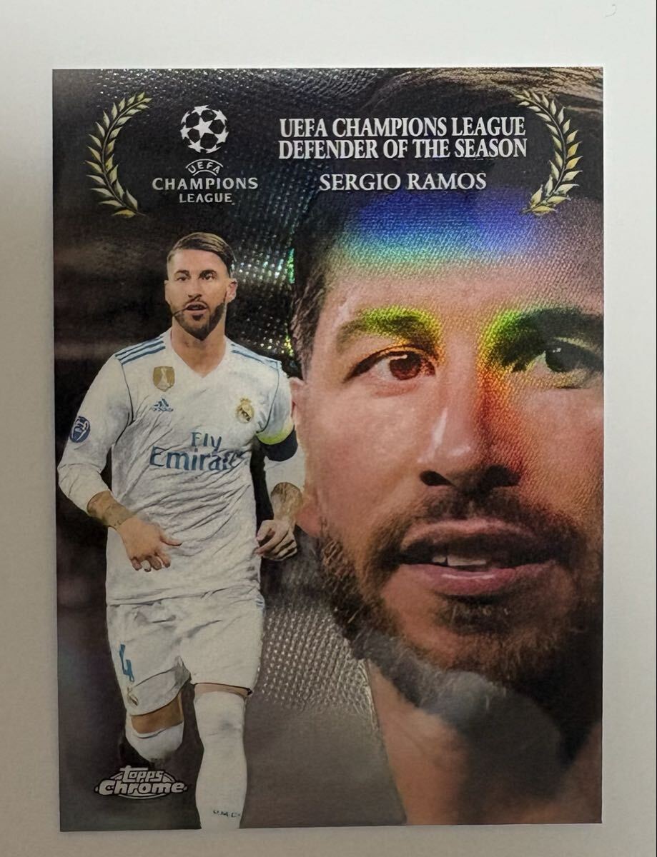 Topps Finest/Sergio Ramos/Refractor Autograph /Real Madrid (直筆