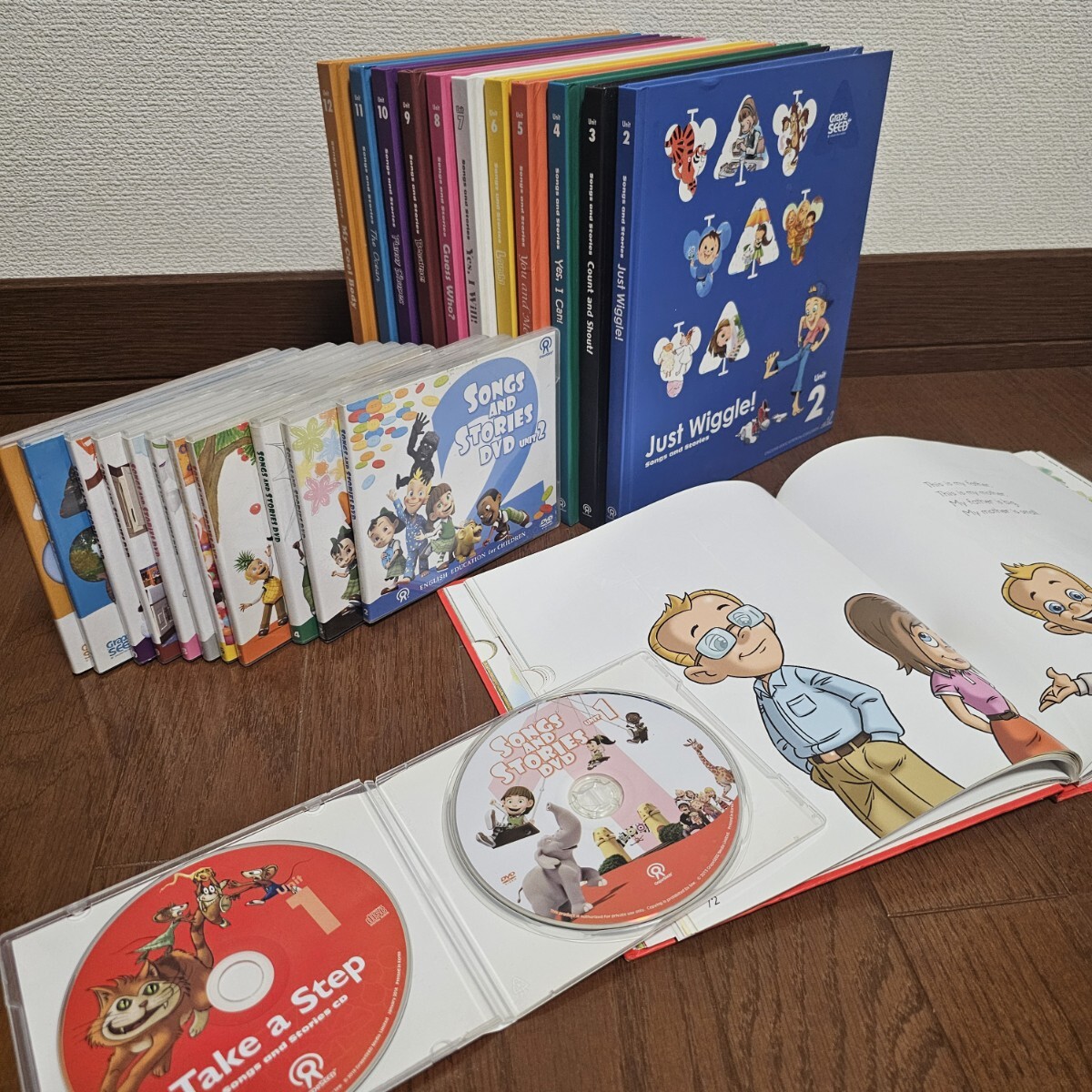 子ども 英語 グレープシード ユニット 1～12 Grape SEED unit 1 2 3 4