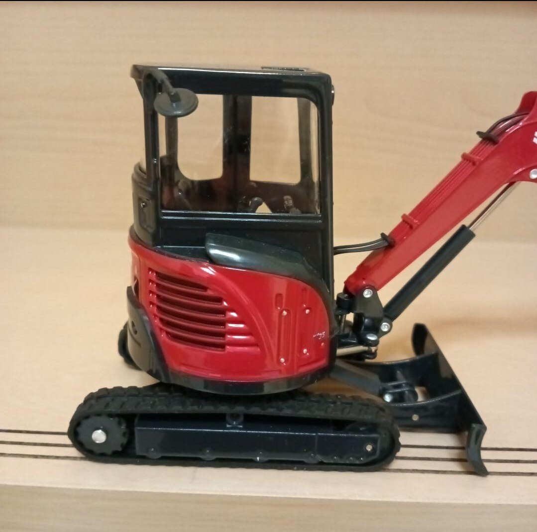新品 1/22 スケール YANMAR Vi035 掘削機 ショベルカー ヤンマー 油圧