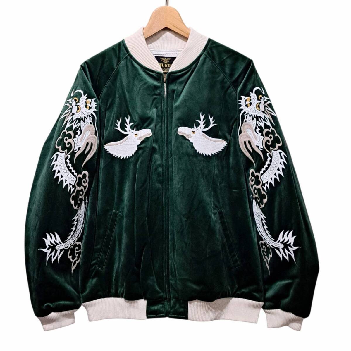 新品 HOUSTON ヒューストン 別珍 スーベニアジャケット DEER