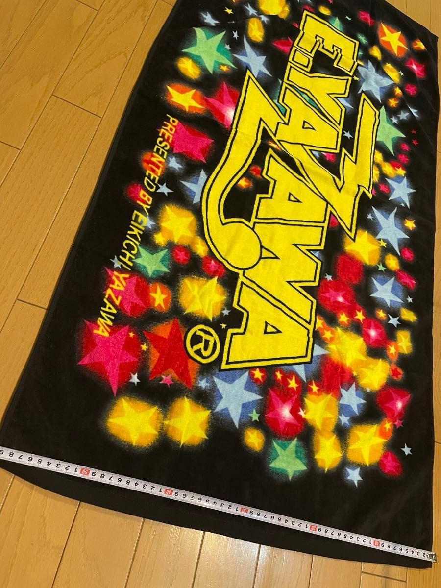 E YAZAWA矢沢永吉のスペシャルビーチタオルDIAMONDMOONYAZAWA CLUB