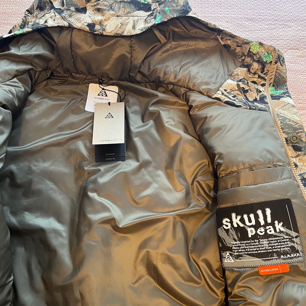 新品未使用 NIKE ACG PrimaLoft Skull Peak 堀米雄斗着用 L