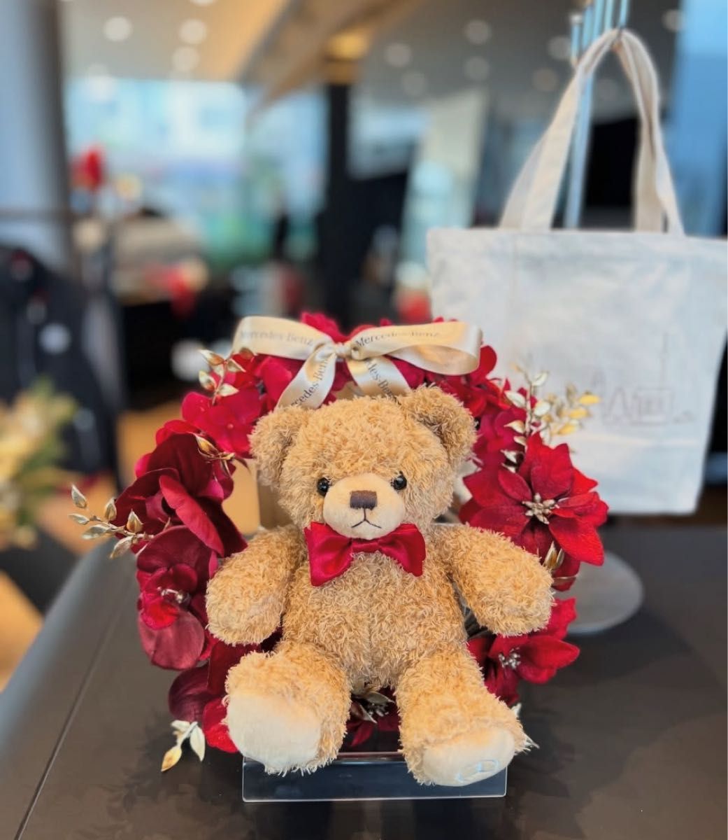 メルセデスベンツ オリジナルクリスマスベア 2025 ノベルティ 送料込み